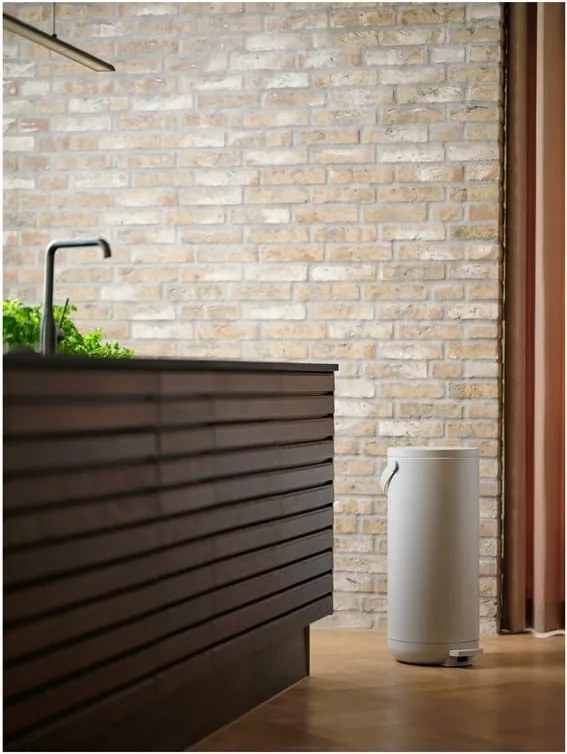 Bidone in plastica bianco 35 l Circular - Zone