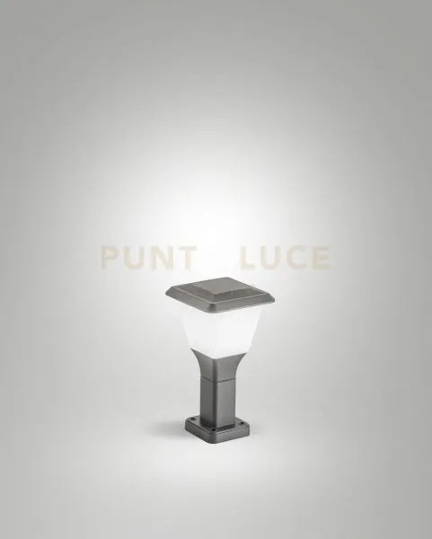 Lena paletto grigio scuro cm.30 attacco e27 ip65