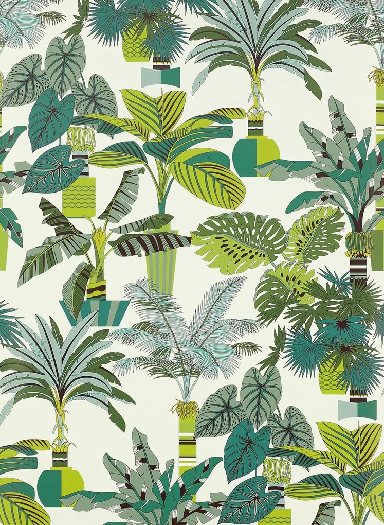 Manuel Canovas Carta da parati Florida - Lagon