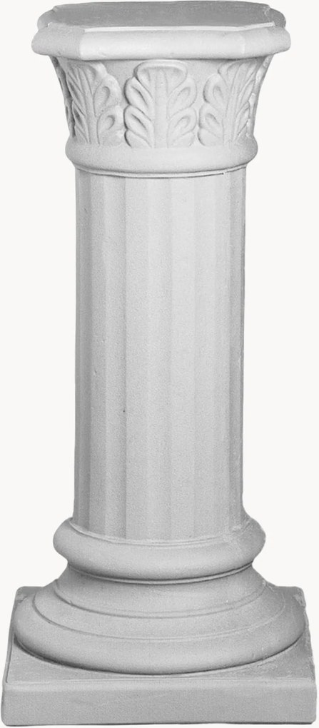 Portavaso da esterno Foglie, alt. 75 cm