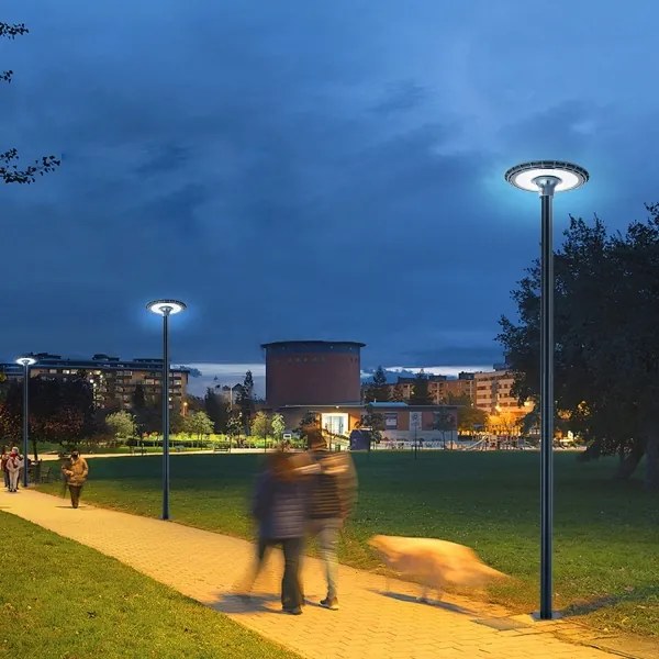 Brilagi - Palo in metallo per illuminazione esterna URBAN 3 m palo antracite