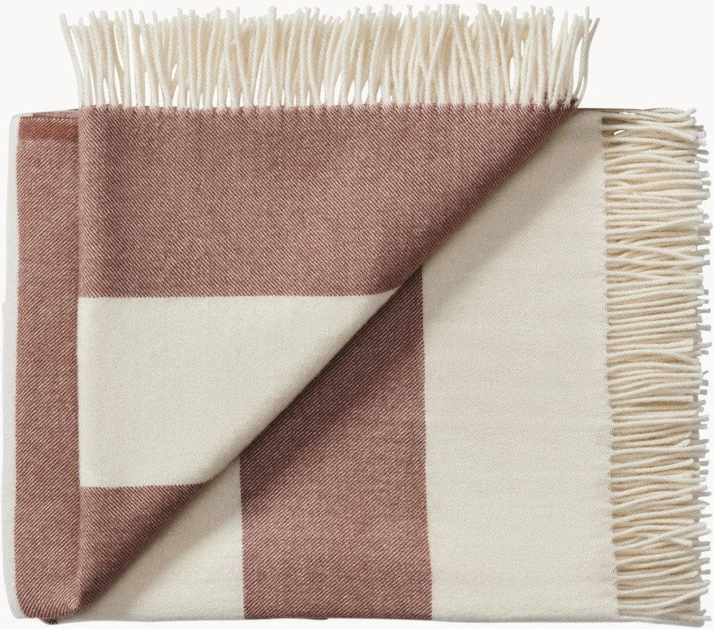 Coperta in lana con frange per bambini The Sweater Junior