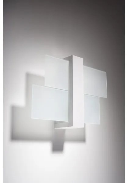 Sollux SL.0079 - Applique FENIKS 1 1xE27/60W/230V bianco