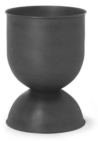 ferm LIVING - Hourglass Vaso Piccolo Nero ferm LIVING