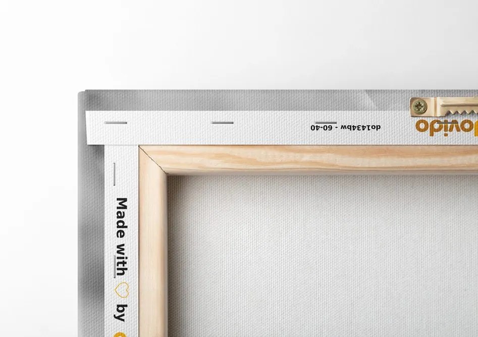 Quadro su tela – Dichiarazione romantica in bianco e nero Love