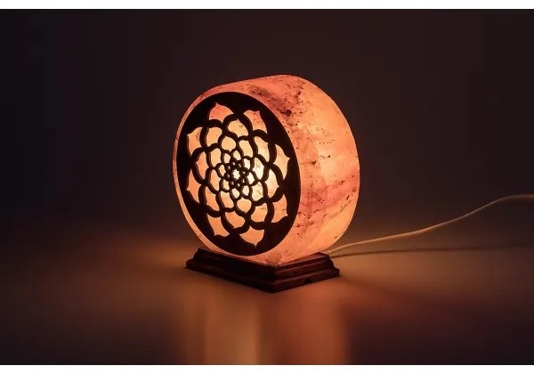 Rabalux 76031 - Lampada di sale MANDALI 1xE14/15W/230V