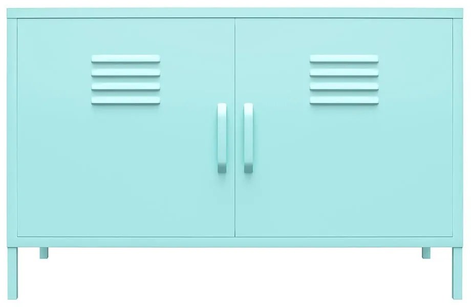 Armadietto in metallo azzurro 100x64 cm Cache - Novogratz