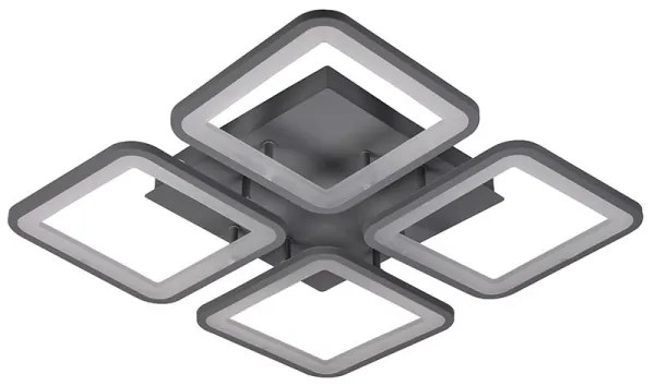 Brilagi - Lampadario a plafone LED dimmerabile SQUARED LED/85W/230V 3000-6500K + +TC