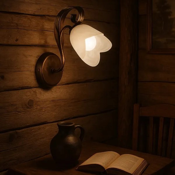 ONLI - Applique SONIA 1xE14/6W/230V bronzo