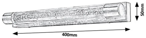 Rabalux 5786 - Applique a LED da bagno ABBEY 2xLED/5W/230V IP44