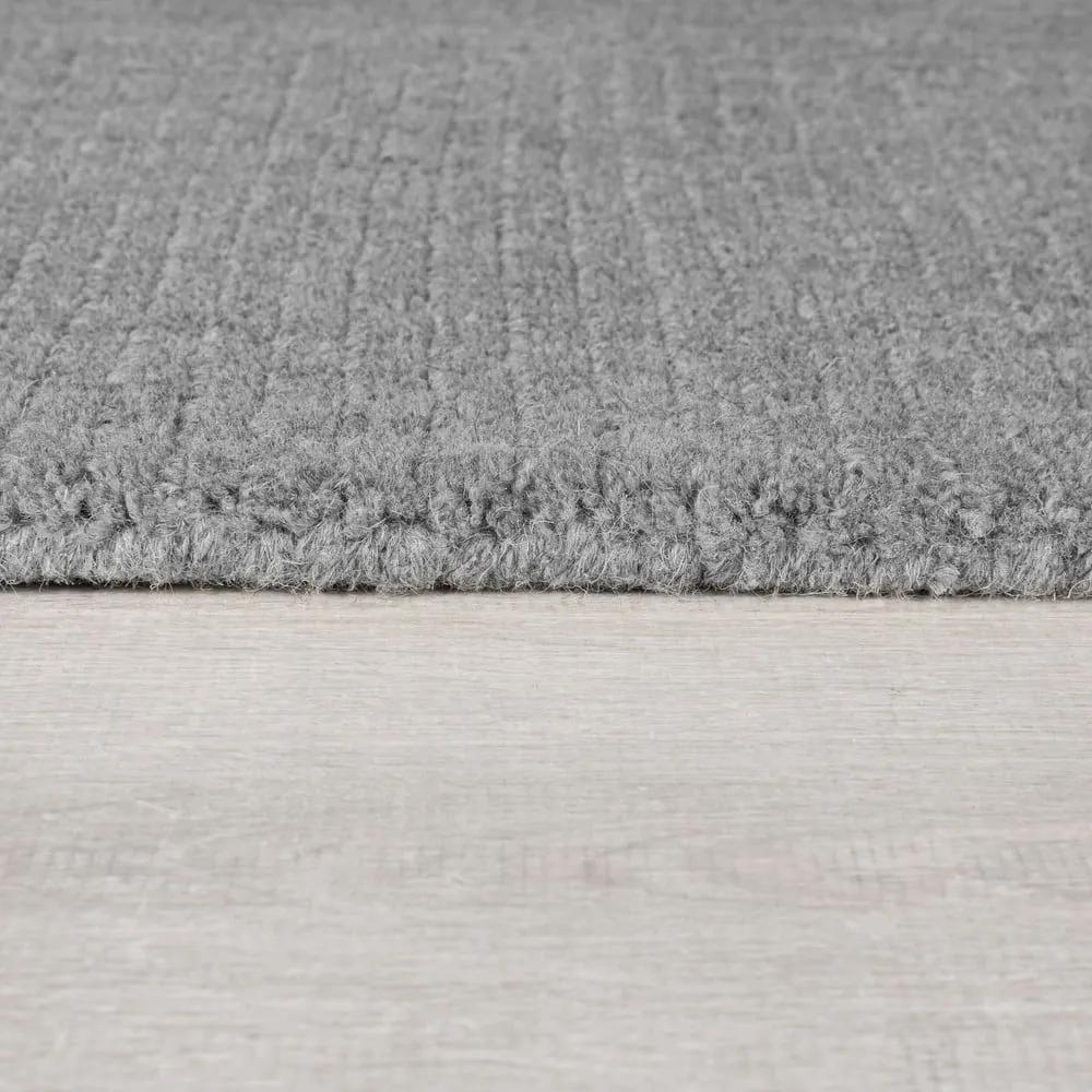 Tappeto in lana grigio 160x230 cm - Flair Rugs
