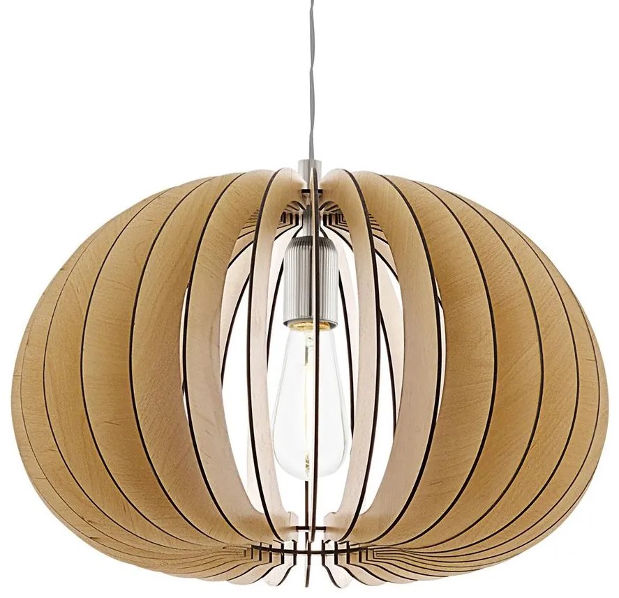 Eglo 94767 - Lampadario COSSANO 1xE27/60W/230V