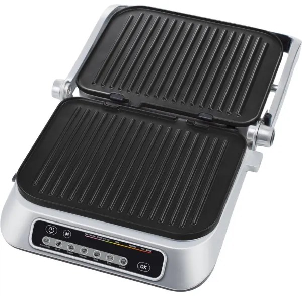 Sencor grill a contatto 2100W/230V cromo opaco