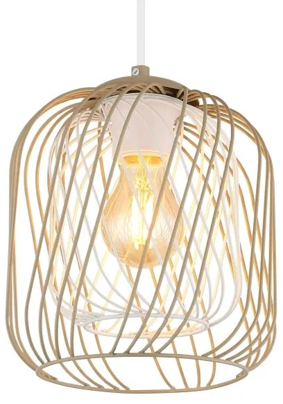 Globo 15965H - Lampadario a sospensione con cavo DICHTI 1xE27/40W/230V Ø 18 cm