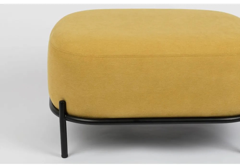 Poggiapiedi giallo Polly - White Label