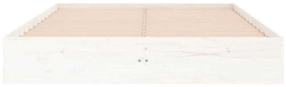 Giroletto Bianco in Legno Massello 135x190 cm Double