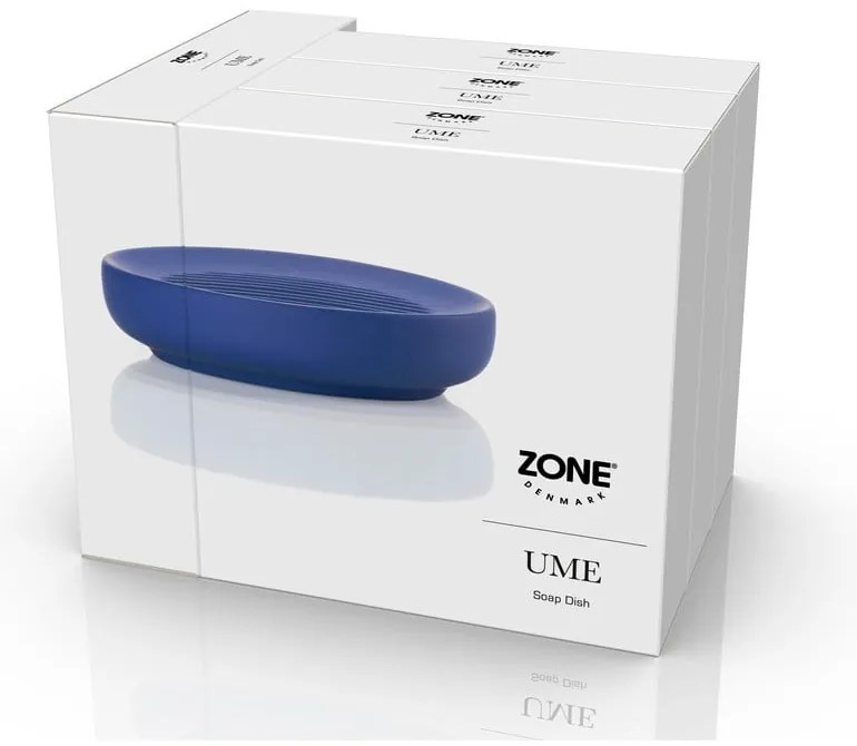 Portasapone in porcellana blu Ume - Zone