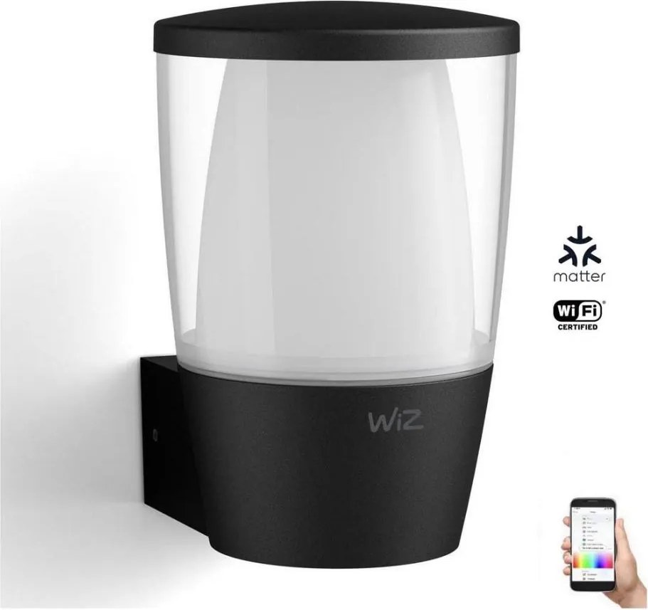 WiZ - LED RGBW Applique da esterno dimmerabile ELPAS LED/8,5W/230V IP44 Wi-Fi