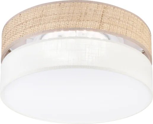 Plafoniera LED SIRJA BOHO LED/20W/230V Ø 35 cm beige/crema