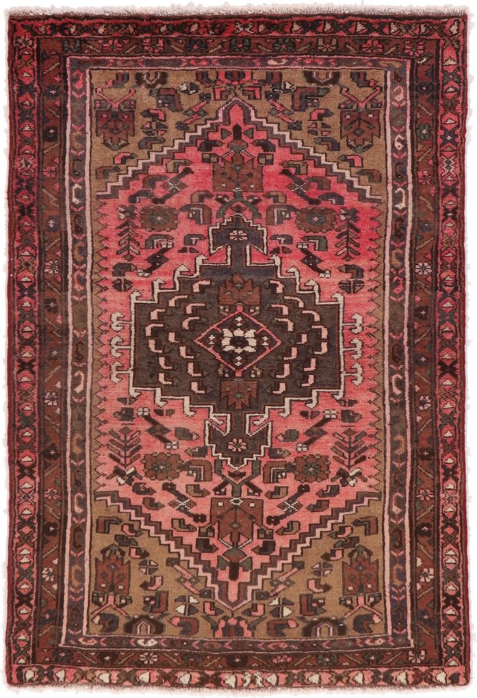 Hamedan Tappeto persiano 100x150 (Iran) Annodato A Mano
