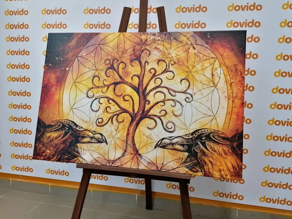 Quadro su tela – Albero della vita magico