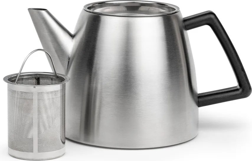 Teiera argentata in acciaio inox con filtro 1,1 l Duet Odense – Bredemeijer