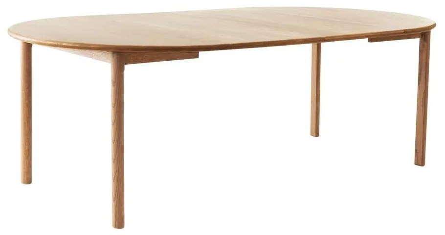 Tavolo da pranzo rotondo pieghevole in rovere naturale ø 120 cm Noor - Hammel Furniture