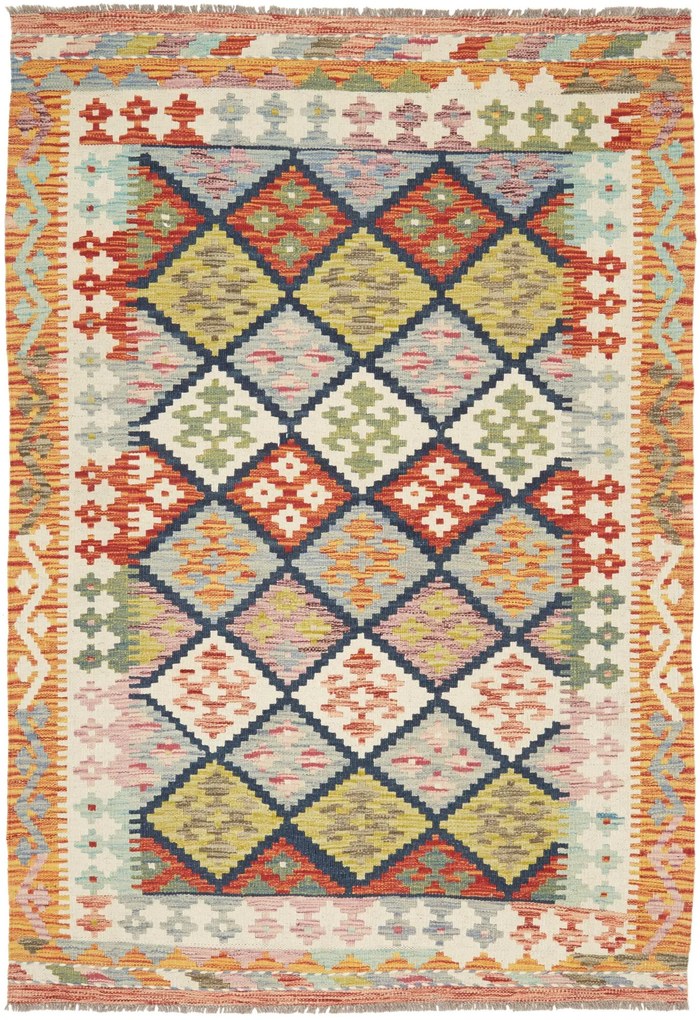 Kilim Tappeto orientale 130x180 (Pakistan) Tessuto A Mano