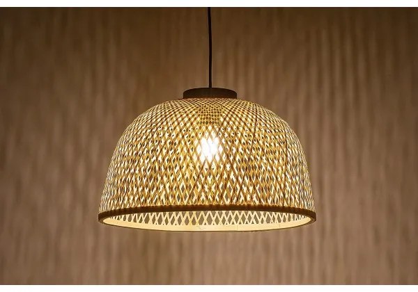 Rabalux 72025 - Lampadario a sospensione con filo RATTAN 1xE27/25W/230V rattan