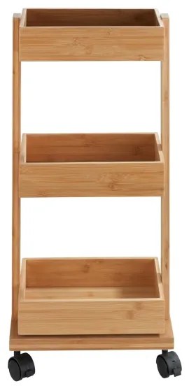 WENKO 24390100 - Scaffale TORTONA 18x71,5 cm marrone/nero