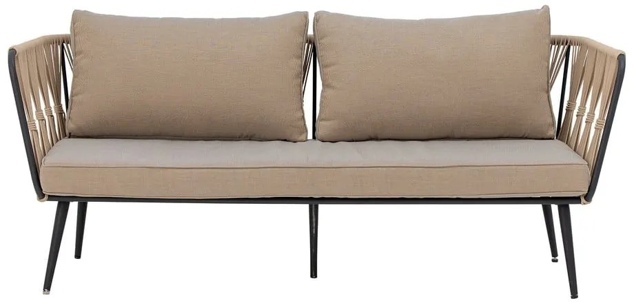 Divano da giardino beige Pavone - Bloomingville