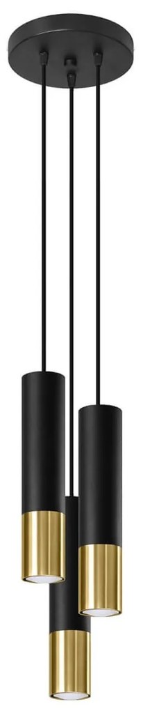 Lampada a Sospensione 3xGU10 in Acciaio LOOPEZ 3P