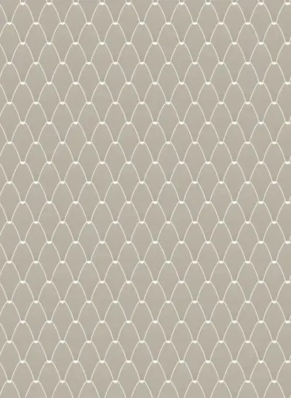 Ailanto Carta da parati Leaf Me Alone - White on Grey