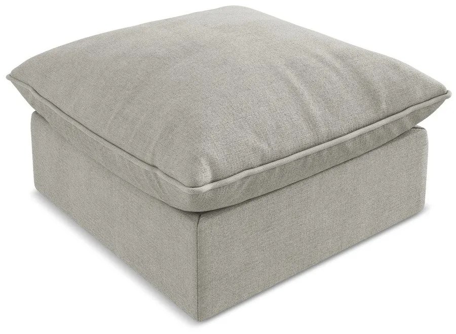 Poggiapiedi grigio chiaro Manao – Makamii