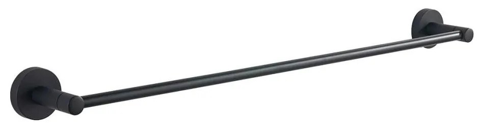 Aqualine - Appendiabiti da parete SAMBA 7,3x64,5 cm nero