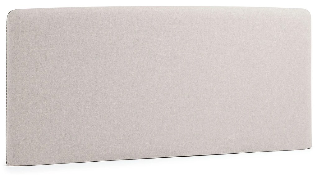 Kave Home - Testiera sfoderabile Dyla beige per letto da 150 cm