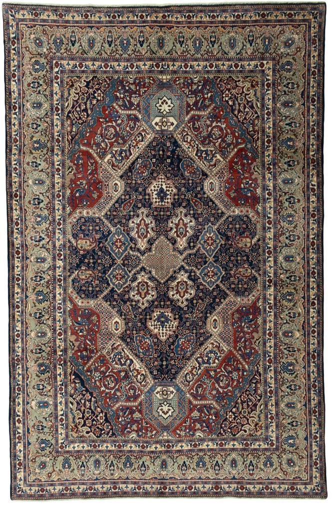 Sarouk Tappeto 210 x 320 (Iran) Annodato A Mano