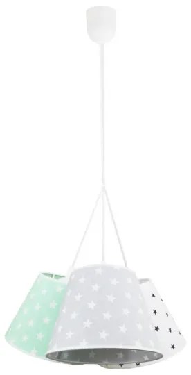 Brilagi - Lampadario a sospensione con filo CARPI 3xE27/60W/230V