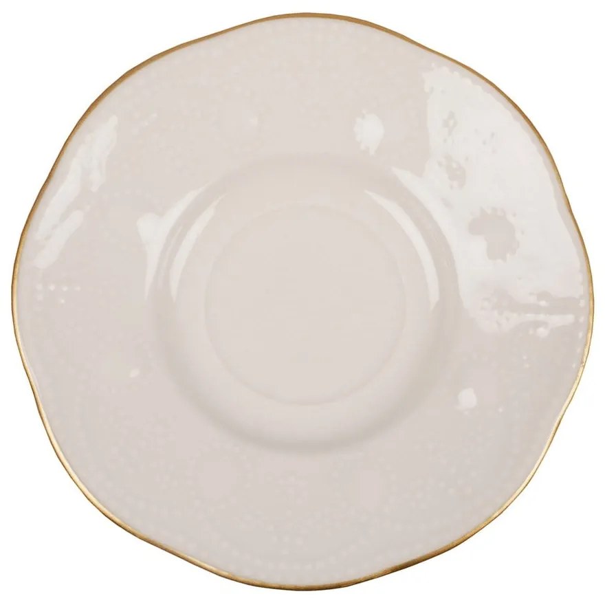 Set di 6 tazze e piattini in porcellana Kutahya cuciti - Kütahya Porselen