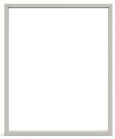 Gamba per mobili rettangolare STEELMI Rettangolo Tube in acciaio cromo opaco L 58 x P 8 x H 71 cm