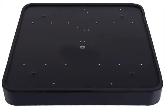 Plafoniera LED FELIZ LED/40W/230V 4000K 40x40 cm nero