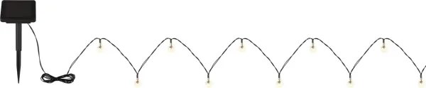 Globo 36802-20 - Catena LED solare 20xLED/0,06W/3,2V 285 cm IP44