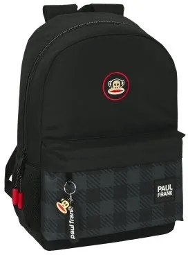 Zaino Scuola Paul Frank Campers Nero (30 x 46 x 14 cm)