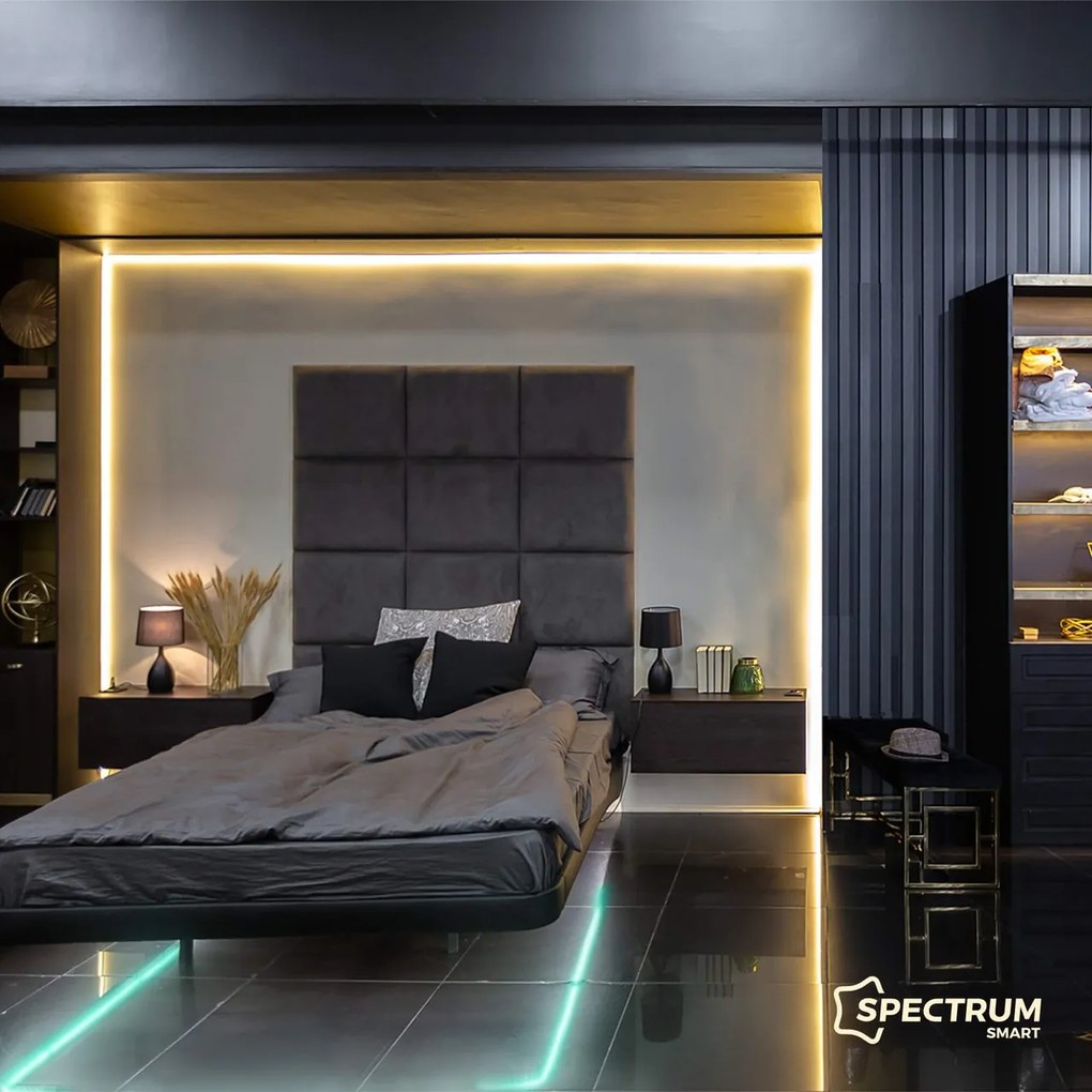 Kit Striscia LED 17W smart RGB+CCT Bianco Variabile e Dimmerabile WiFi - Amazon Alexa e Google Home Colore RGB+CCT