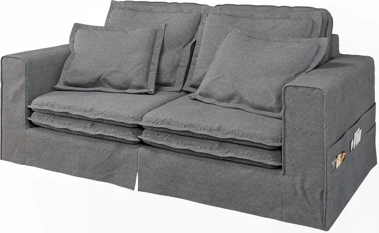 Divano grigio 196 cm Nora – Ropez