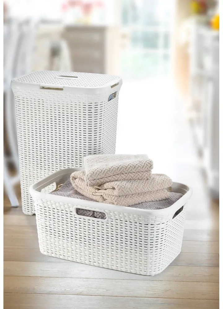 Cesto per biancheria bianco Cesto, 45 l Style - Curver