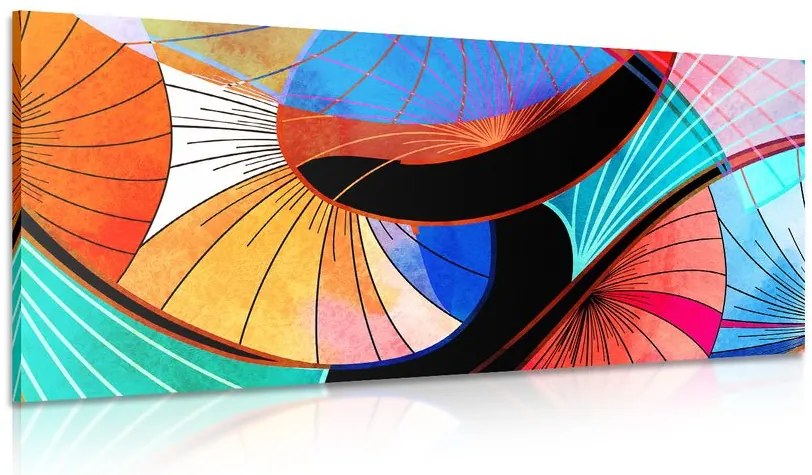 Quadro su tela – Astrazione astratta colorata
