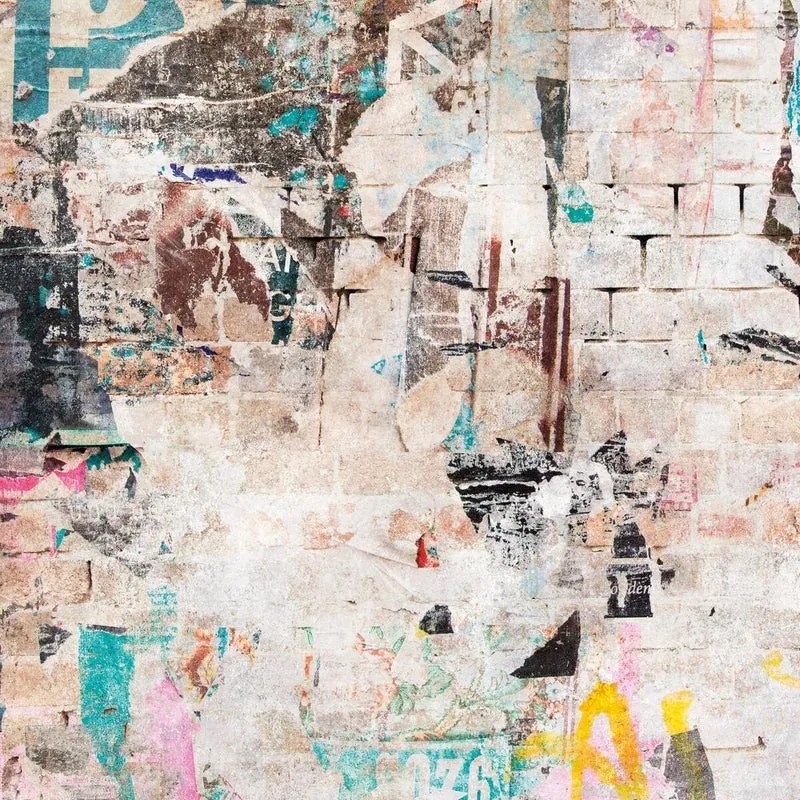 Fotomurale Graffio, multicolore 371X280 cm