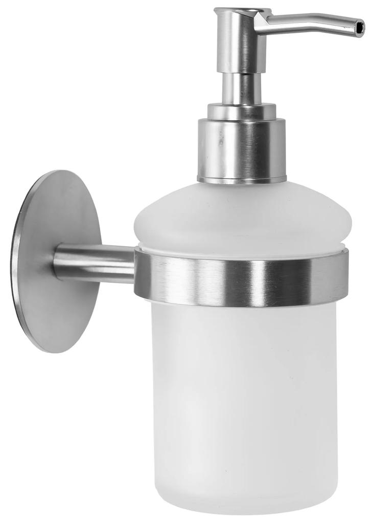 Dispenser di sapone Nickel Brush INOX 322217