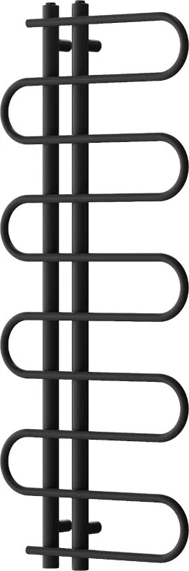 Mexen Kiso radiatore decorativo per bagno 1250 x 500 mm, 256 W, nero - W114-1250-500-00-70